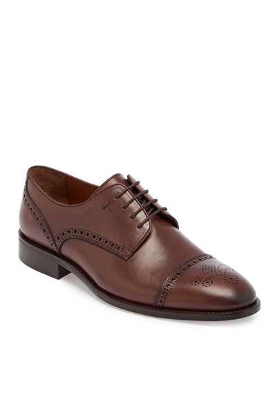 Tergan Taba Hakiki Deri Erkek Klasik Ayakkabı - E24I1AY56922-A37