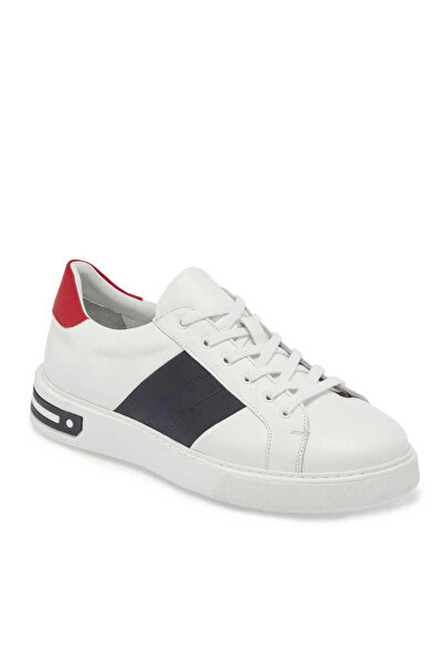 Tergan Beyaz Hakiki Deri Erkek Sneaker - E24I1AY56816-A26