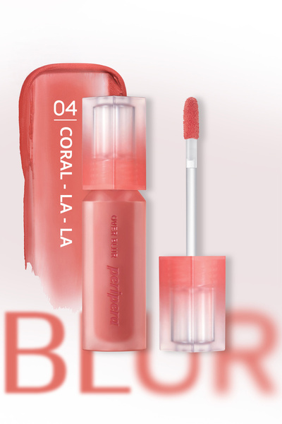 PERIPERA Gün Boyu Kalıcı Pürüzsüz Matlık Sunan Tint PERIPERA Over Blur Tint (004 Coral-La-La)