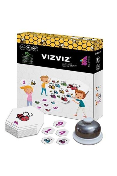 ZEKÜP لعبة المحقق VIZ للانتباه والذكاء - للأعمار من 4 سنوات فما فوق، 2-8 لاعبين