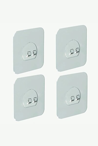 KARTEYA Yedek 4 Adet Süper Güçlü Yapışkanlı Sticker Sihirli Yapışkan