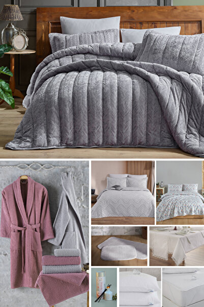 Elart 48 Piece Velvet Comfort Royal Silver Dowry Pack