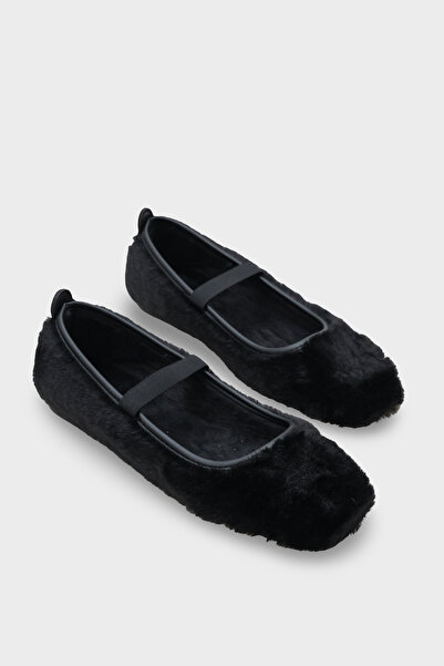 Capone Outfitters Ollie Women's Plush Laced Ballerinas