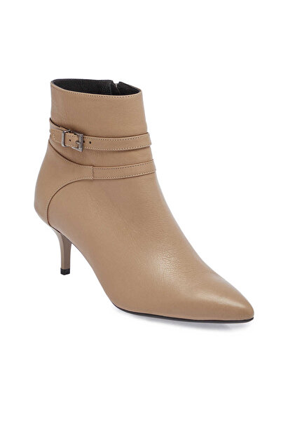 Tergan Vizon Hakiki Deri Kadın Bot - K23K1BT66937-A44