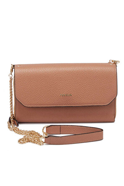 Tergan Pudra Hakiki Deri Kadın Çapraz Askılı Çanta - S23K1BC79900-I0U