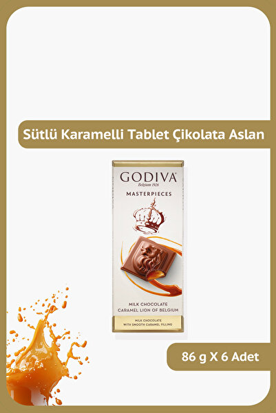 Godiva MASTERPIECES Fındık Dolgulu Sütlü Tablet İstiridye Çikolata - 83 gram ...