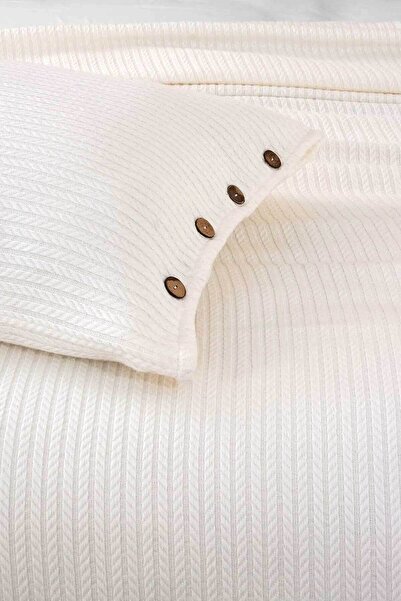 Cottonest Çitf Kişilik Yatak Örtüsü 2 Adet Yastık Kılıfı
