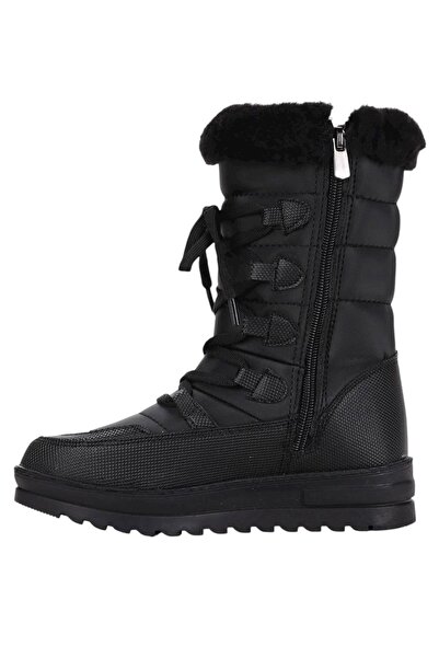 Liger Μαύρα Thermal Wool Γυναικείες Μπότες Χιονιού