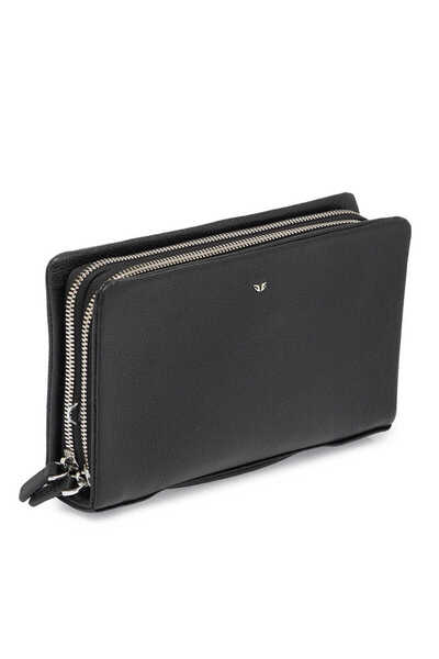 Tergan Black Genuine Leather Men's Portfolio Bag - S1Pc00002196-U9G