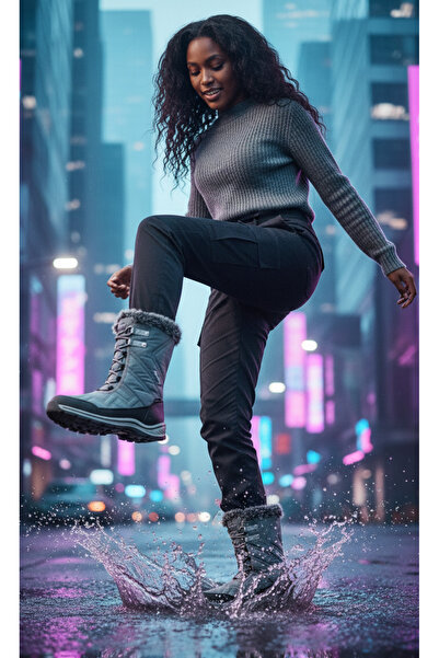 Hammer Jack Women's Warm Lining Water Cold Resistant Winter Casual Boots