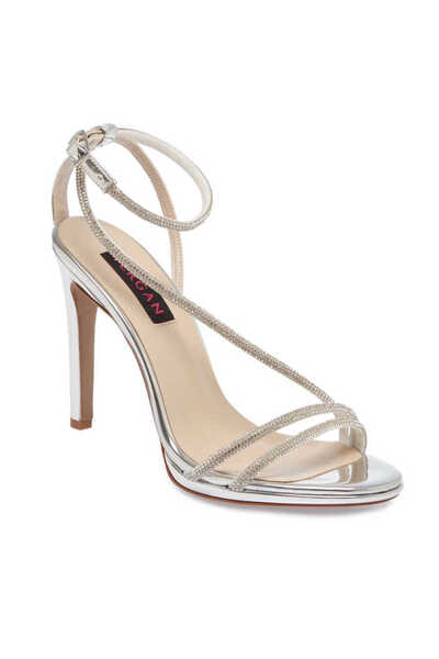 Tergan Lame Vegan Kadın Abiye Ayakkabı - K24Y1AY67397-C33