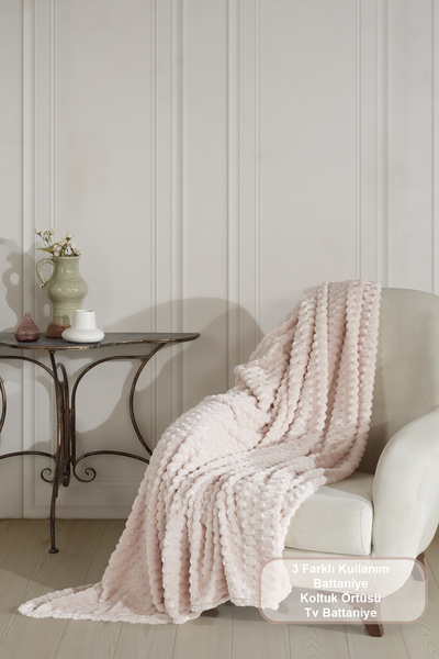 Elart Κουβέρτα Star Double Wellsoft (180x220 cm) Κρέμα