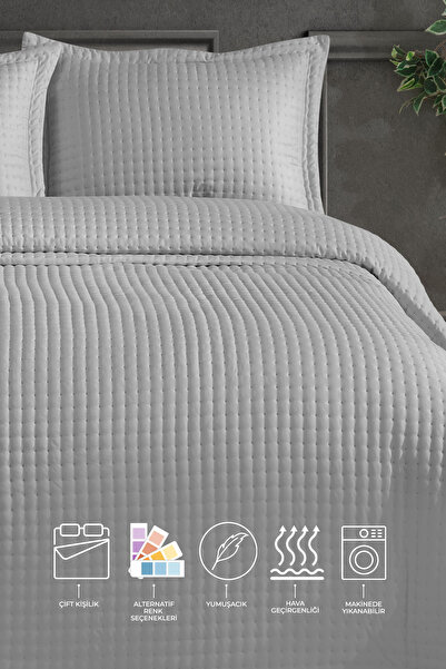 Elart Alinda Двоспальний комплект постільної білизни (240x260 см) Сірий