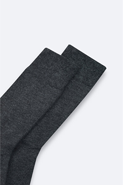 Avva Чоловічі антрацитові кашемірові шкарпетки B008502