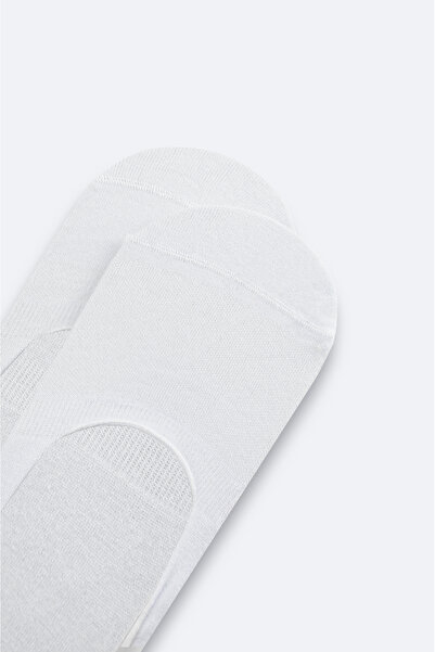 Avva Ανδρικές κάλτσες μπαλαρίνας από λευκό μπαμπού A51Y8501