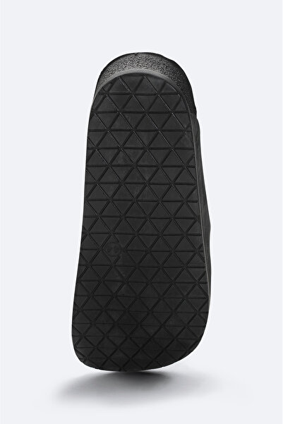 Avva Men's Black Double Strap Lightweight Comfortable Sole Sandals Slippers A51Y8301