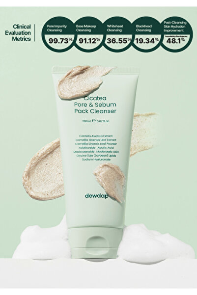 dewdap Αφρός και μάσκα καθαρισμού πόρων και σμήγματος Cicatea