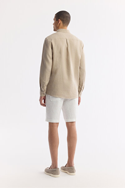 Avva Férfi Mink 100% vászon gombos galléros ing B 002191