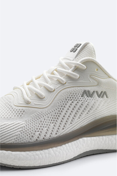 Avva Ανδρικά λευκά ελαφριά αθλητικά παπούτσια που αναπνέουν A51Y8015
