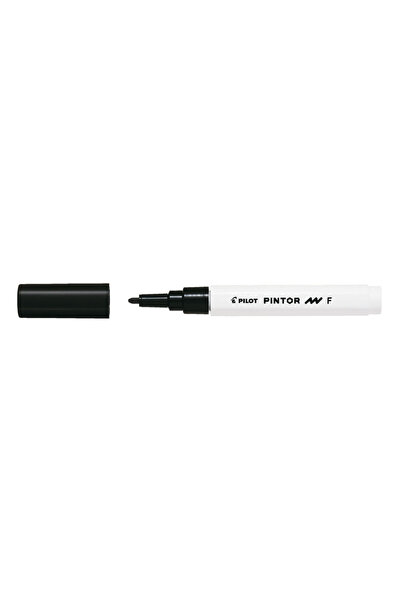 Pilot Marker cu vârf rotund Pintor, negru, 1.0 mm