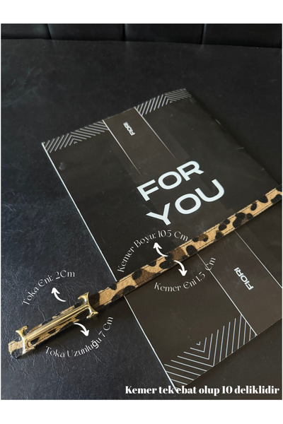 Fiori Gold Long Buckle Thin Belt, Pants Belt, Shirt Belt, Coat Belt, Dress Belt