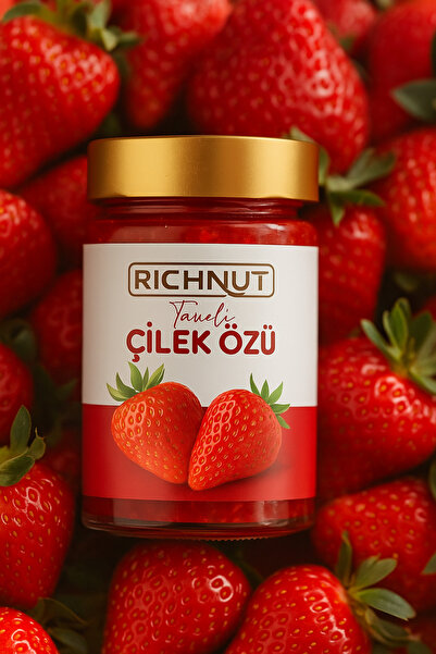 RİCHNUT Çilek Özü (Şekersiz, Katkısız ve Doğal)