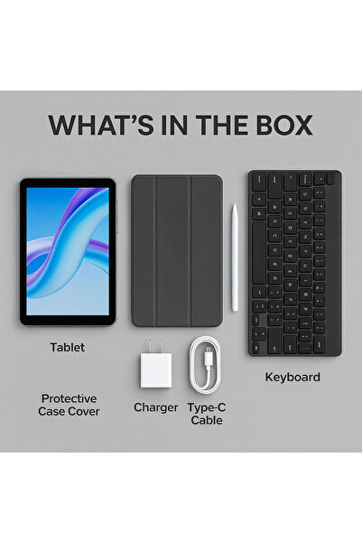 OTEETO TAB 8 (Titanium) – 8-Inch IPS Display