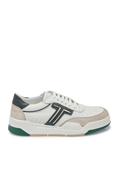 Tergan Beyaz Hakiki Deri Kadın Sneaker - K24I1AY67317-M03