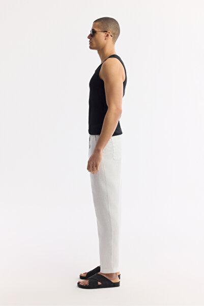 Avva Men's Black U-Neck Basic Cotton Ribbed Regular Fit Undershirt A51Y1127