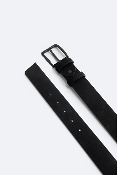Avva Men's Black Belt A42Y9314