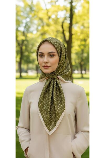 Baştacı SOFT 0203 YAĞ YEŞİLİ EŞARP