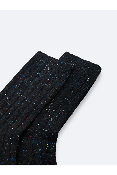 Avva Чоловічі чорні шкарпетки з носками A42Y8502