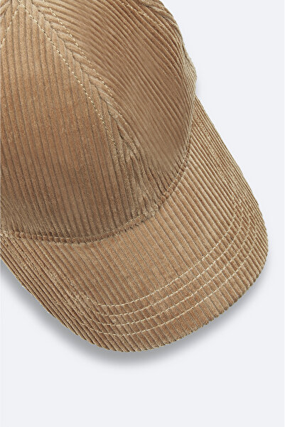 Avva Ανδρικό αθλητικό καπέλο βιζόν 100% βαμβακερό κοτλέ A42Y9283