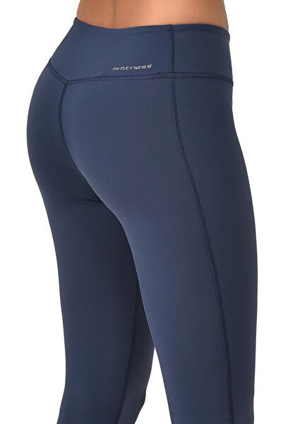 bilcee Γυναικείο κολάν γυμναστικής με ψηλή μέση σε μπλε ναυτικό χρώμα, ελαστικό και συσφιγκτικό 4229