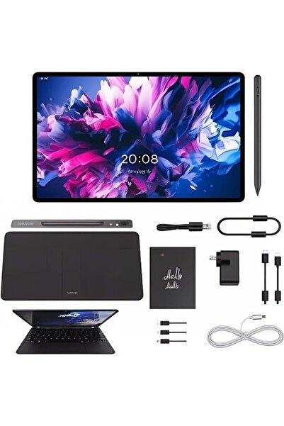 OTEETO TAB 17 11-inch Android Tablet — 8GB RAM, 512GB, 8000mAh, 5G Wi-Fi, Keyboard & Stylus, Grey