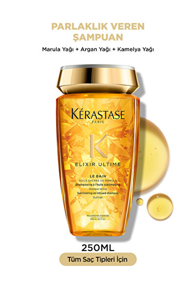 Kerastase Elixir Ultime Le Bain Parlaklık Veren Şampuan 250 ml 250 ml