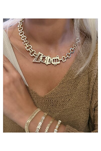 PALICE Tasma Kilitli Buckle Kolye