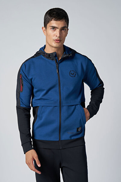 bilcee Ανδρικό κοστούμι φόρμας Indian Hooded Lycra Cotton 1525