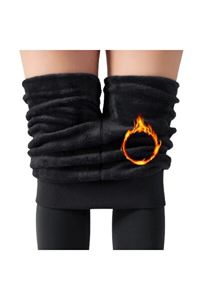 Gymmag Colanți Dama Termici cu Blană Interioară, Talia Înaltă, Ultra Călduroș...