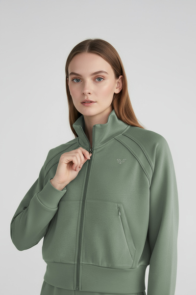 bilcee Women's Çağla Modal Striped Detail Tracksuit Set 4799