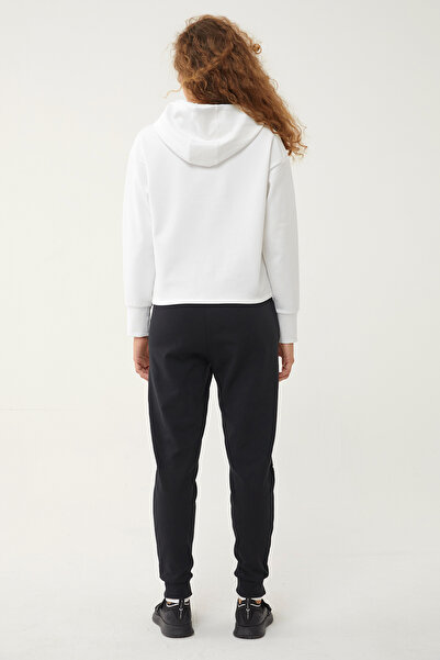 bilcee Μαύρο Lycra Soft γυναικείο φούτερ - 1589