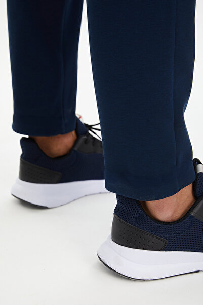 bilcee Ανδρικό αθλητικό παντελόνι Peak Navy Blue με τσέπες 7011