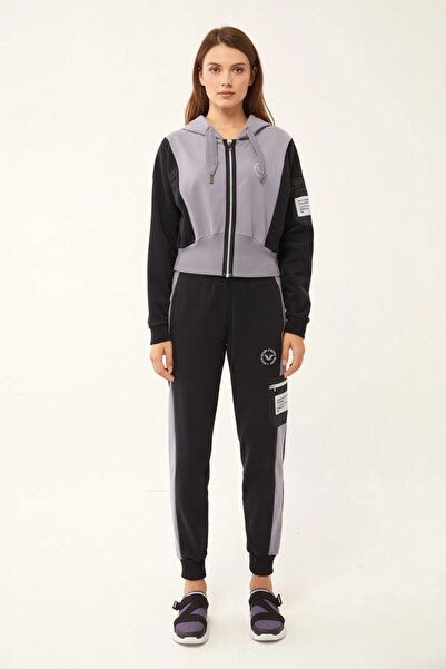 bilcee Light Granite Women's Cotton Tracksuit Set - 1529