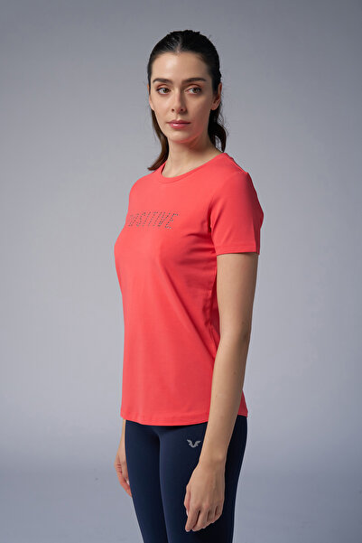 bilcee Γυναικείο μπλουζάκι Camellia Geometric Droplet 4176