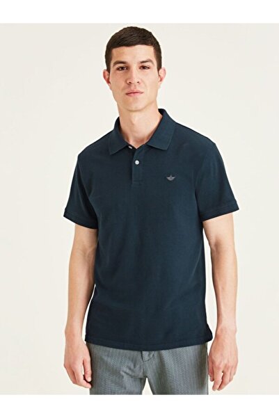 Dockers Rib Collar Mavi Polo Tişört