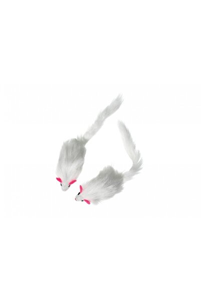 Karlie Plush Mouse 12cm White