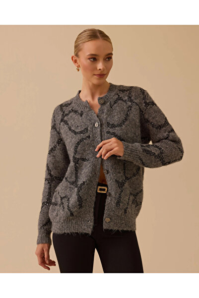 SEÇİL Patterned Knitwear Cardigan