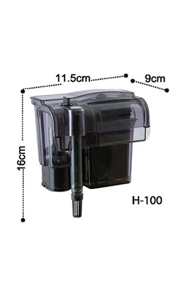 Genel Markalar Dolphin H100 Şelale Filtre 230L/H