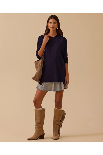 SCL Sıfır Yaka Basic Tunik