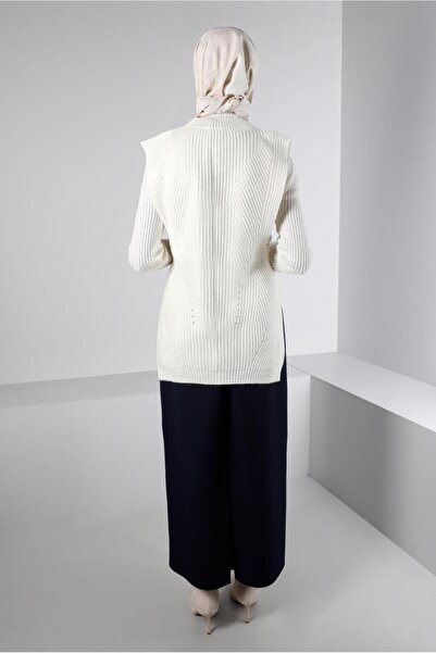 Alvina SIDE BUTTONED KNITWEAR SUEVETER 43245